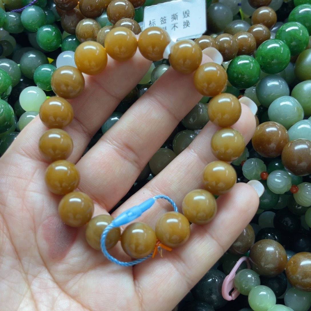 和田玉手链未镶嵌