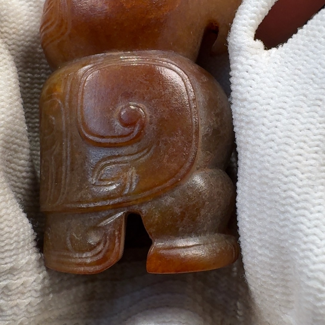 哦***）和田玉（糖玉）未镶嵌手链