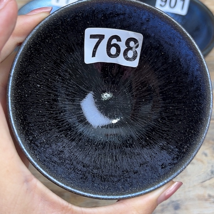 茶盏沐雨茶器柴烧主人杯