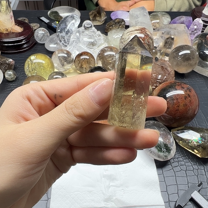 珠宝半成品水晶未镶嵌455水晶