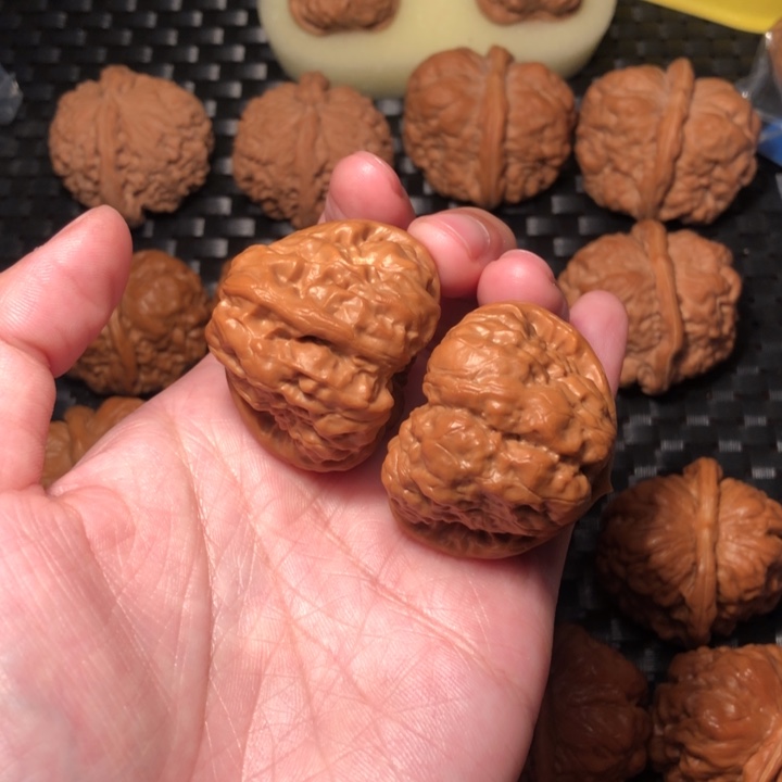 文玩核桃把件ༀ****ༀ三角蛙