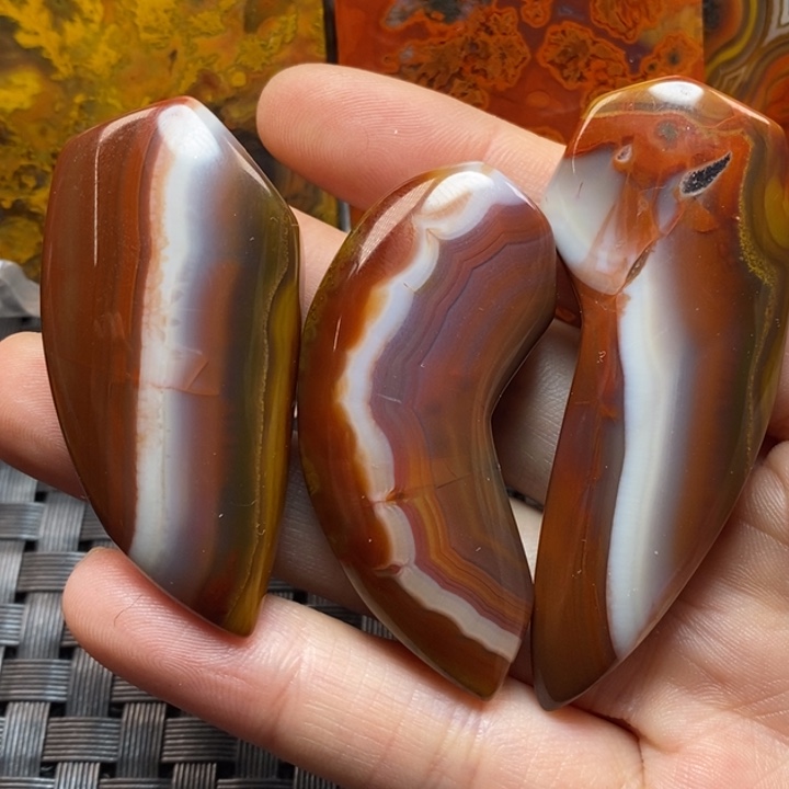 玛瑙/玉髓吊坠未镶嵌