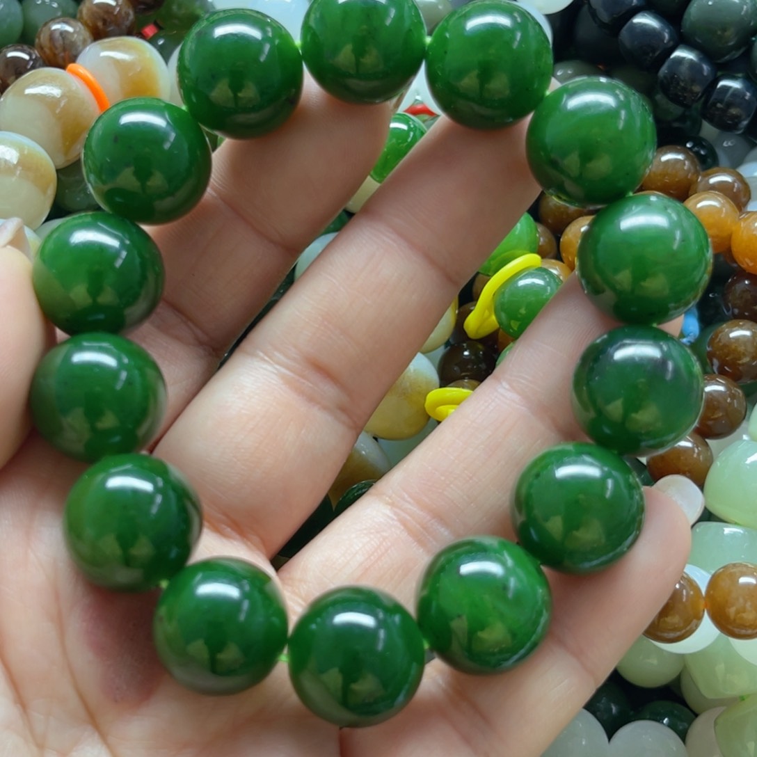 和田玉手链未镶嵌