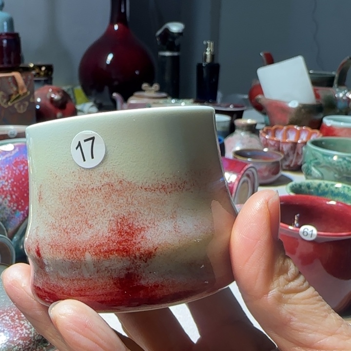 贝***妈陶摆件钧瓷单杯精品系列