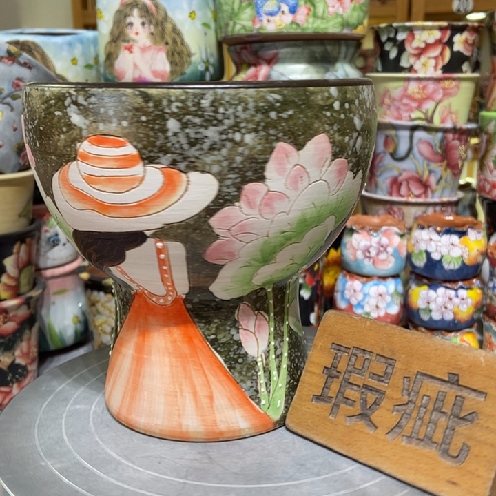 景德镇艺术手绘作品