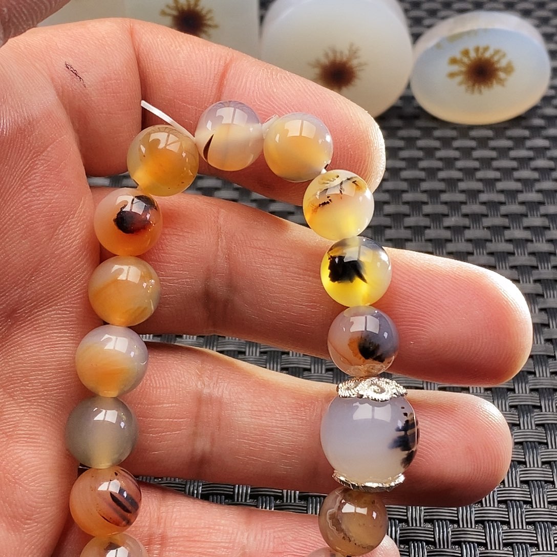 燕***舞玛瑙/玉髓未镶嵌吊坠(不含链)