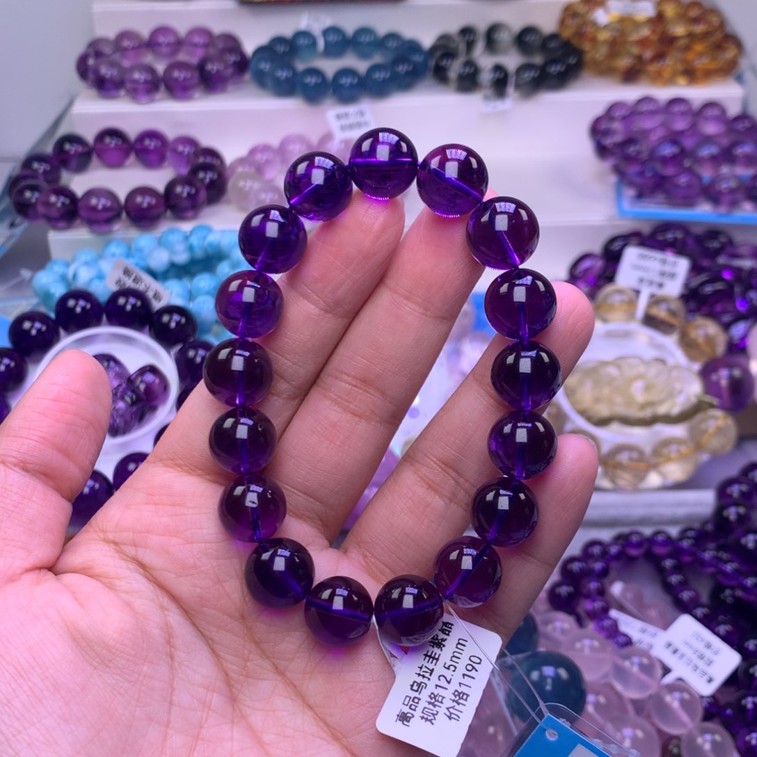 水晶手链未镶嵌薇****饭手链