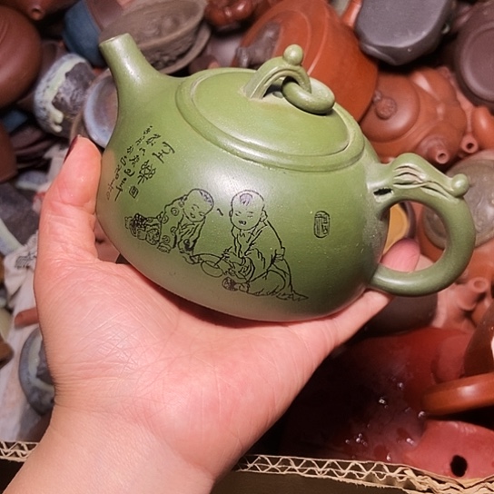 全手工制作宜兴紫砂壶