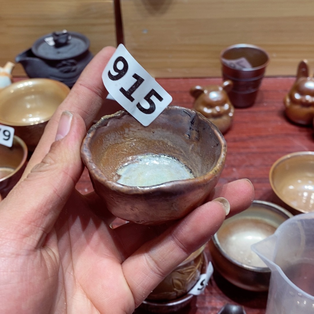 柴烧茶具陶瓷杯子