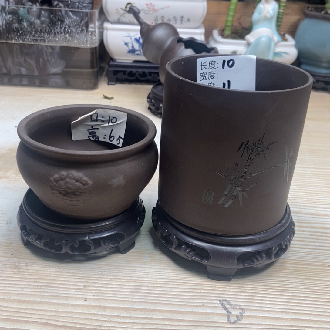 瓷片陶瓷花盆陶瓷艺术