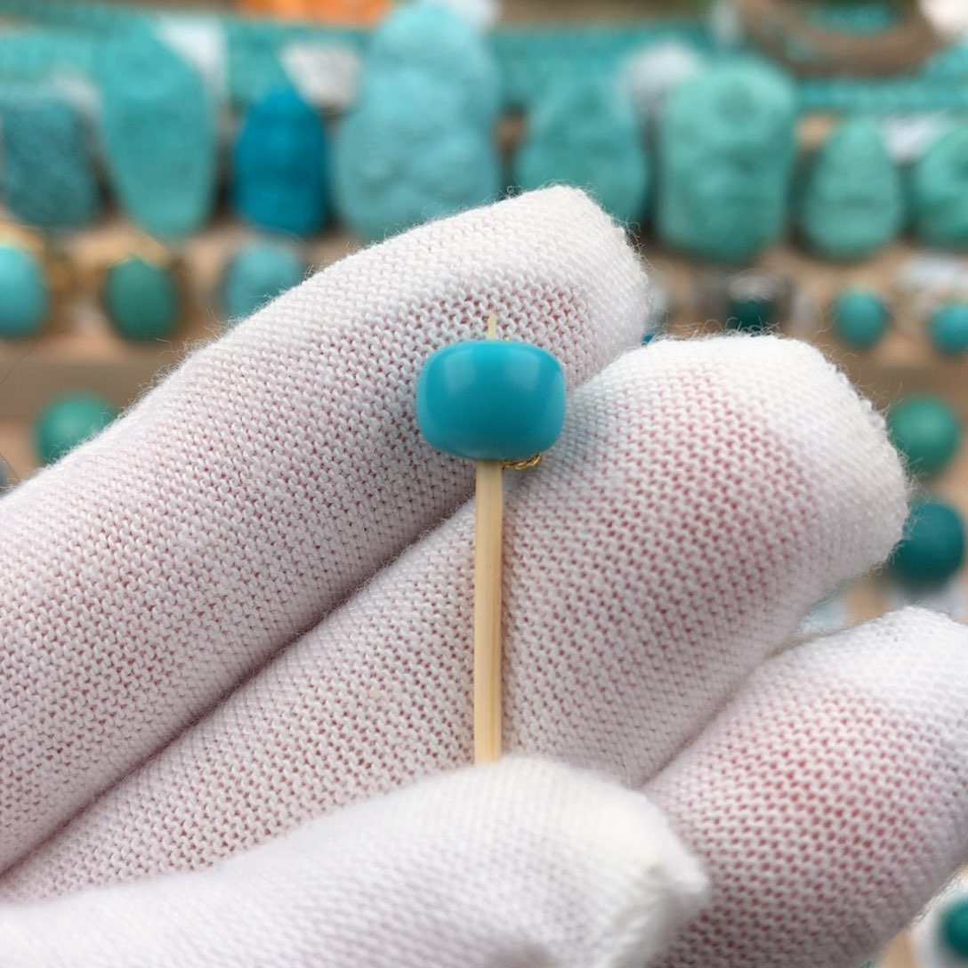 绿松石配饰未镶嵌卡8.3*6.8