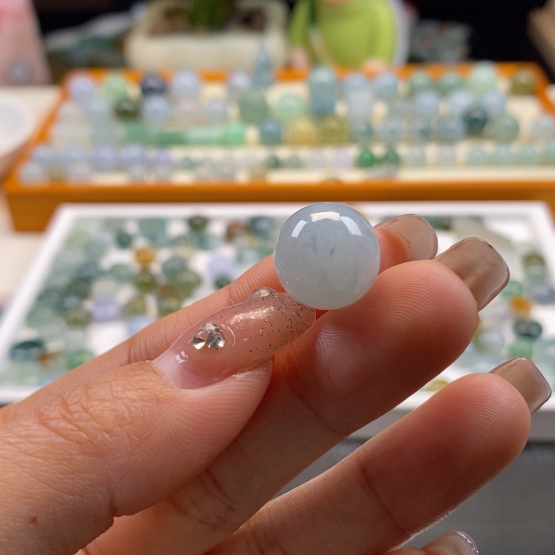 翡翠散珠天然翡翠13.2