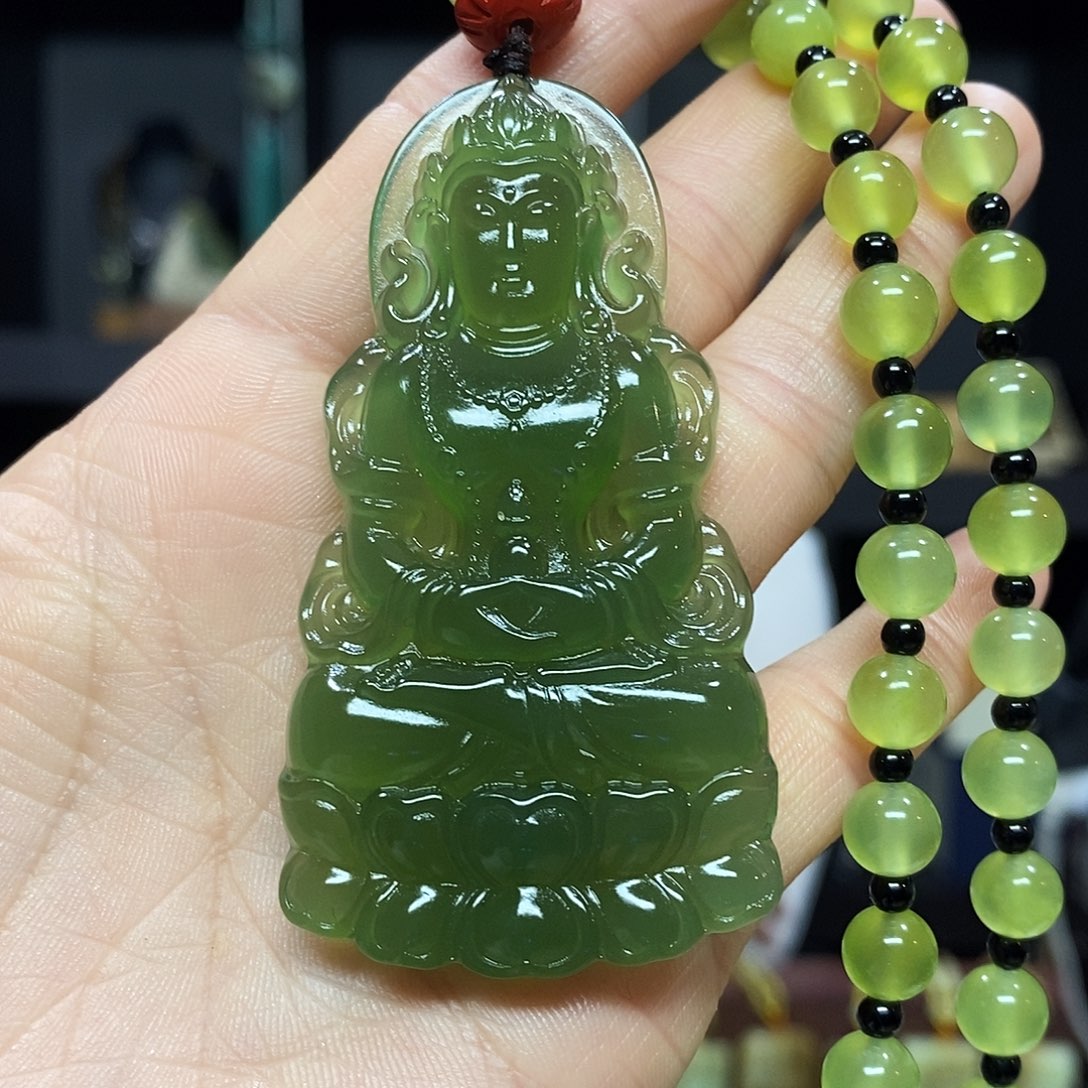 岫玉挂件吊坠未镶嵌