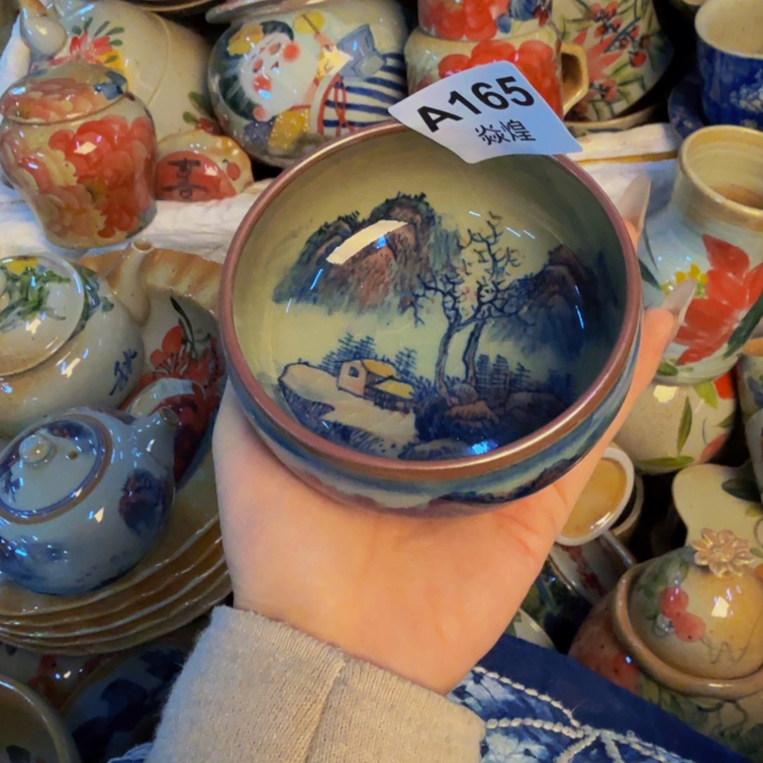 瓷片景德镇陶瓷手工手绘