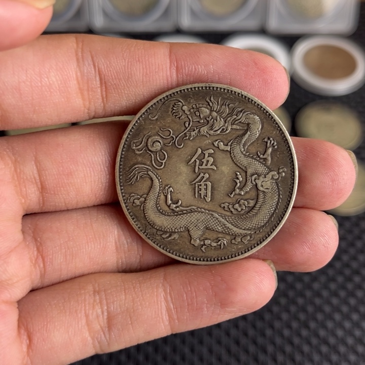 金属大头龙洋船洋工艺品