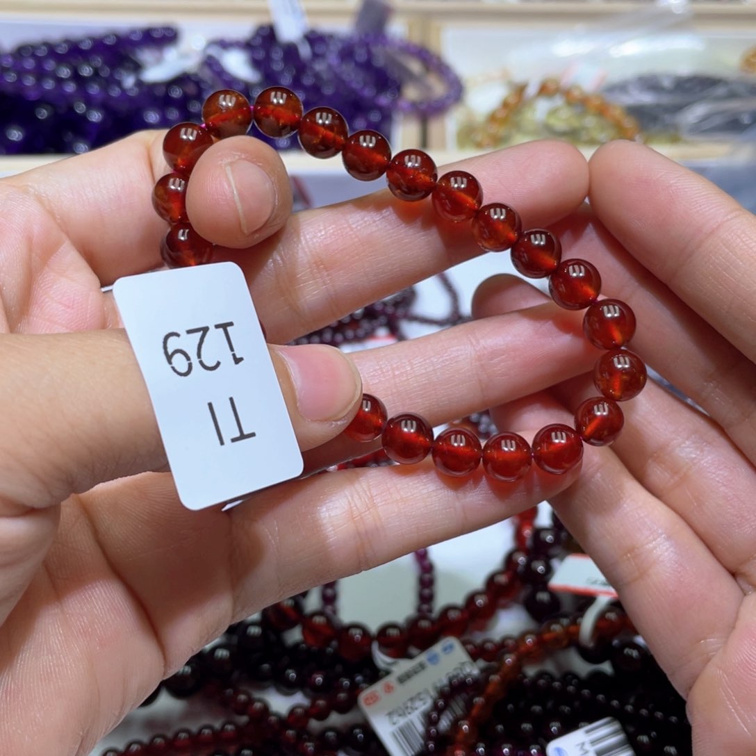 手链未镶嵌石榴石