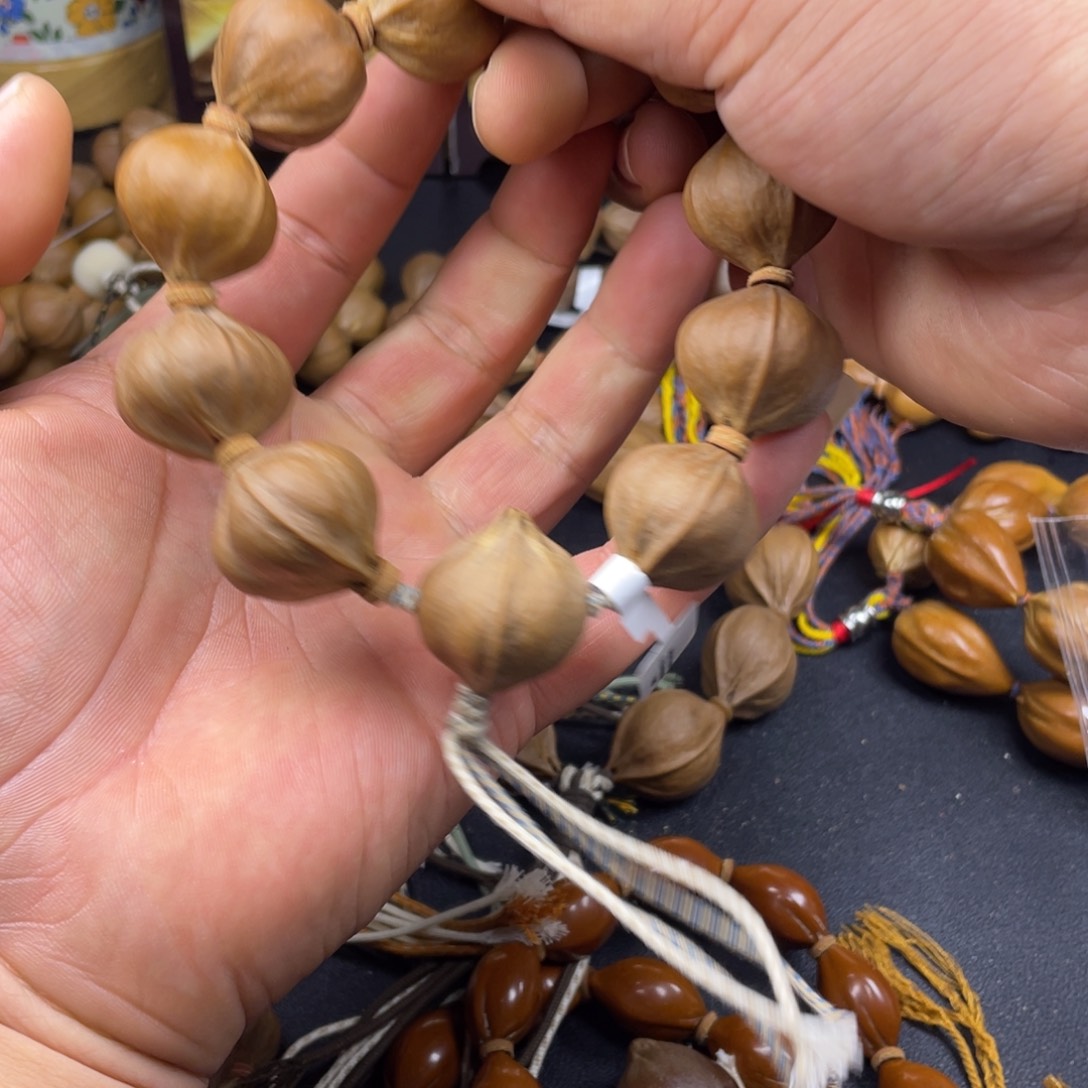 乐****手串橄榄核25x25四花