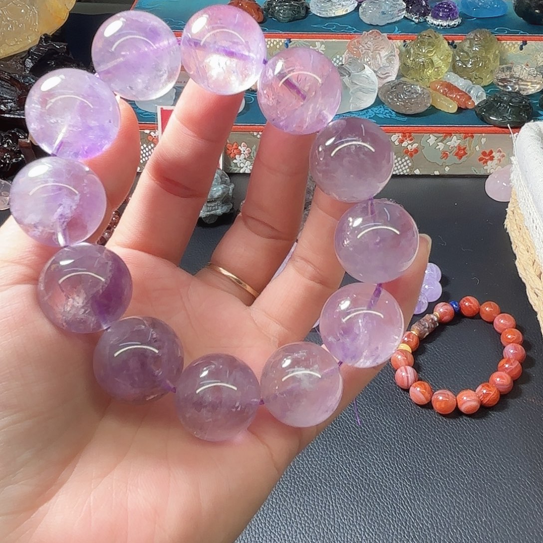****⁹水晶手链未镶嵌紫水晶