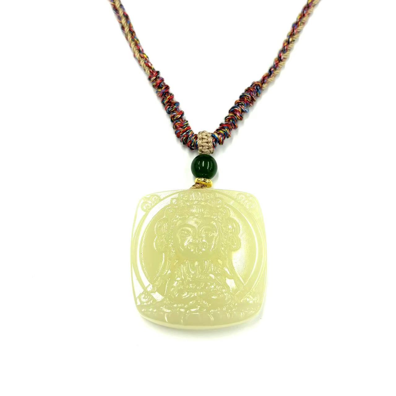 y2283-国风复古款冰清蜂蜜水扎基吊坠-赠礼盒