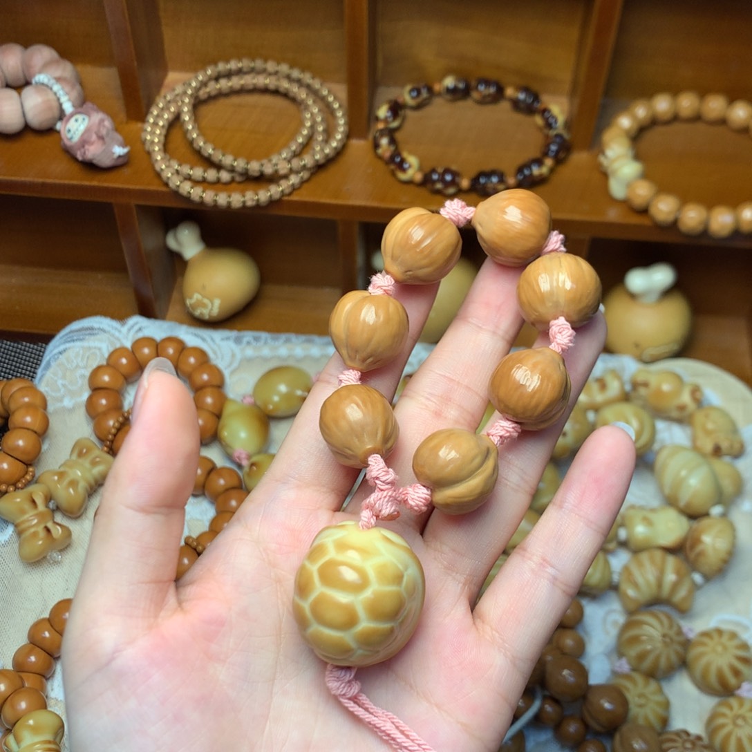 猴头核桃手串屁桃手捻富甲