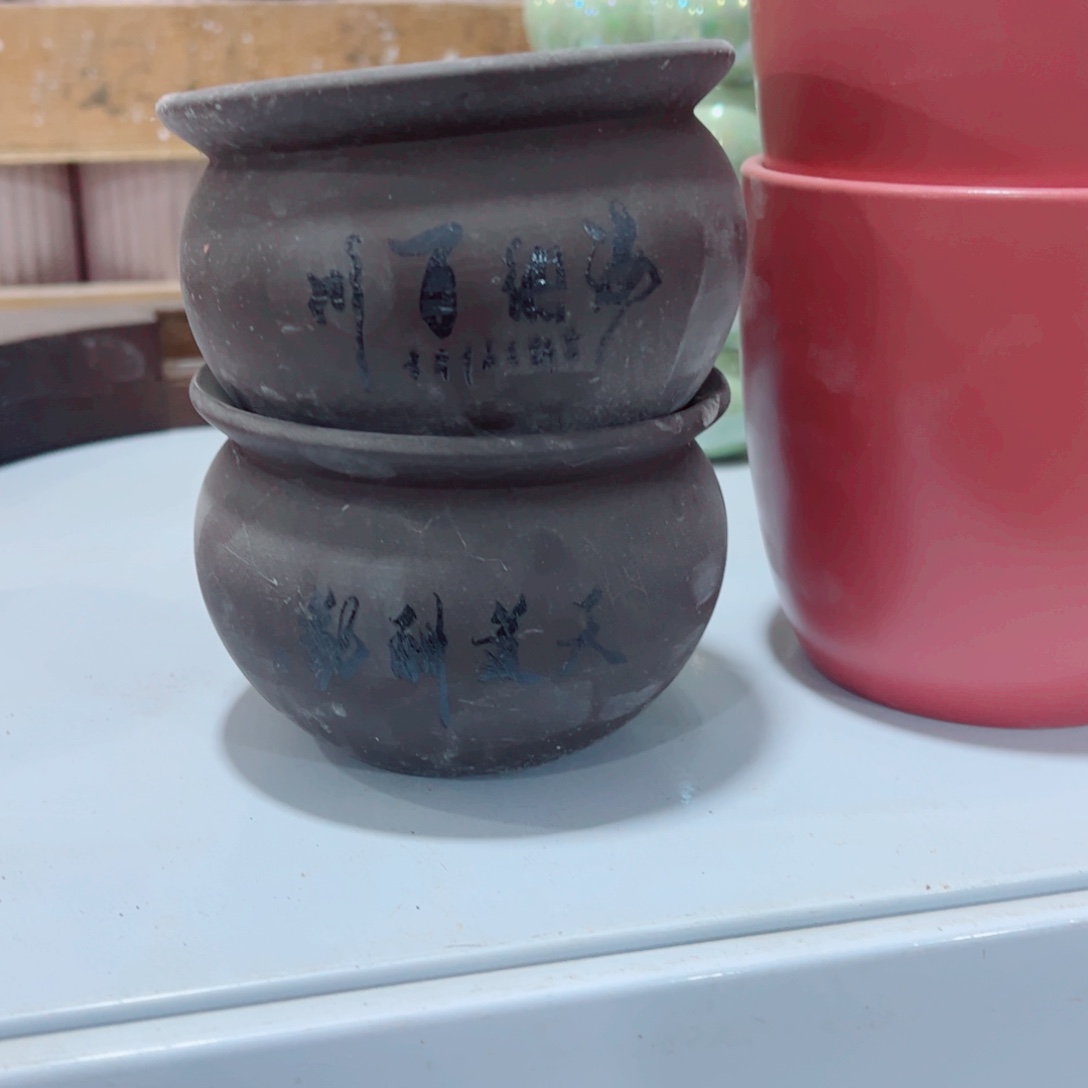 有孔，陶瓷花盆满10米包邮发货