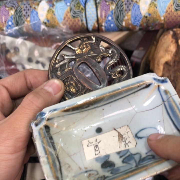 陶瓷孤品单件车里拍圣**香