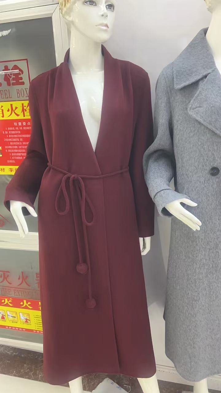 靓影家 405-449选对应价格冬装毛呢大衣加厚时尚保暖