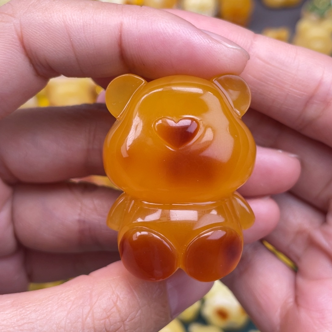 裸石琥珀未镶嵌蜜蜡