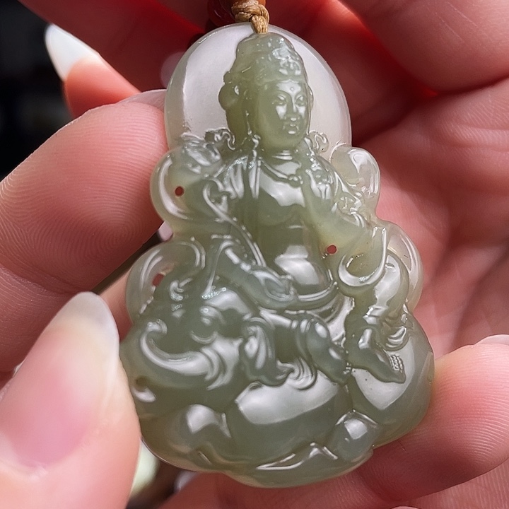 和田玉挂件未镶嵌定制发货