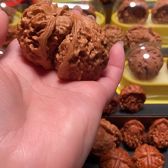 文玩核桃把件蛇王