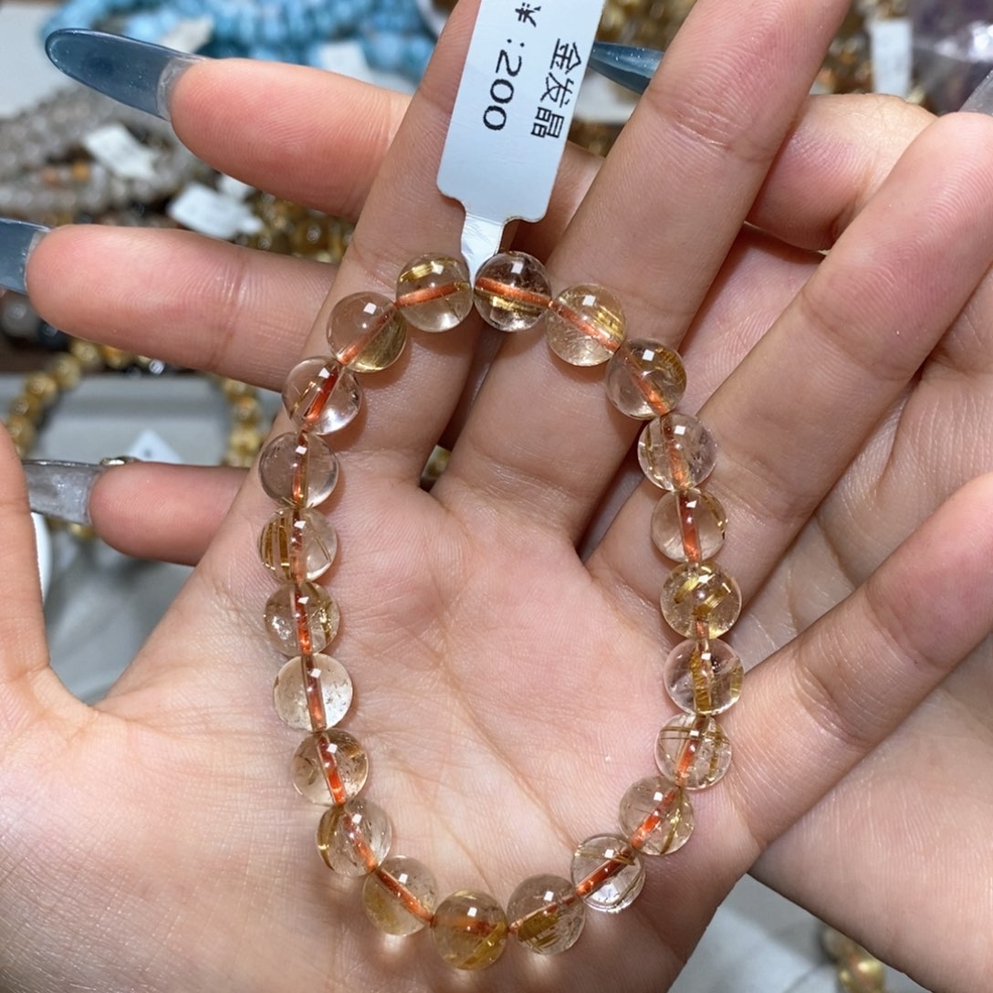 水晶手链未镶嵌手链