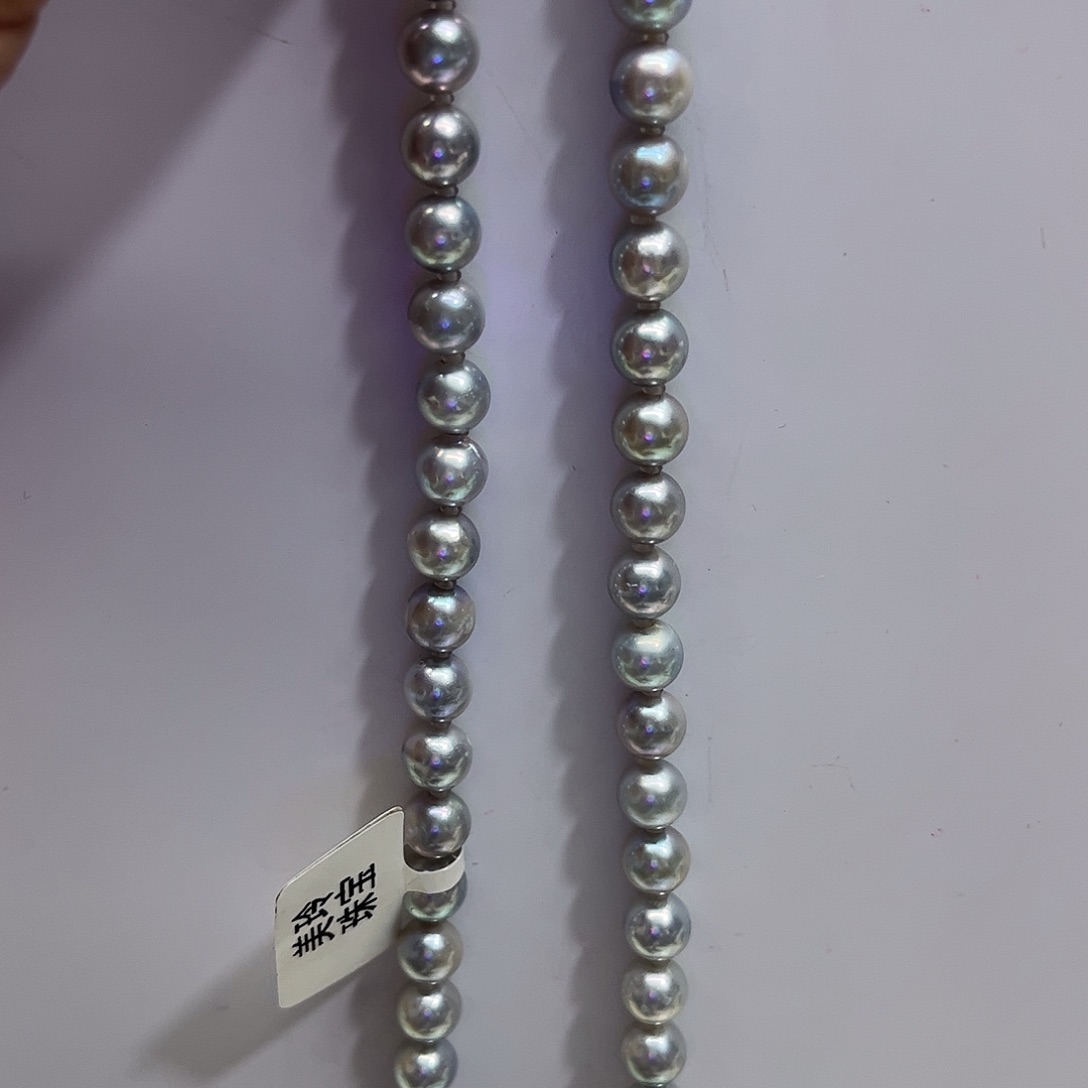 银S925镶嵌海水珍珠颈饰