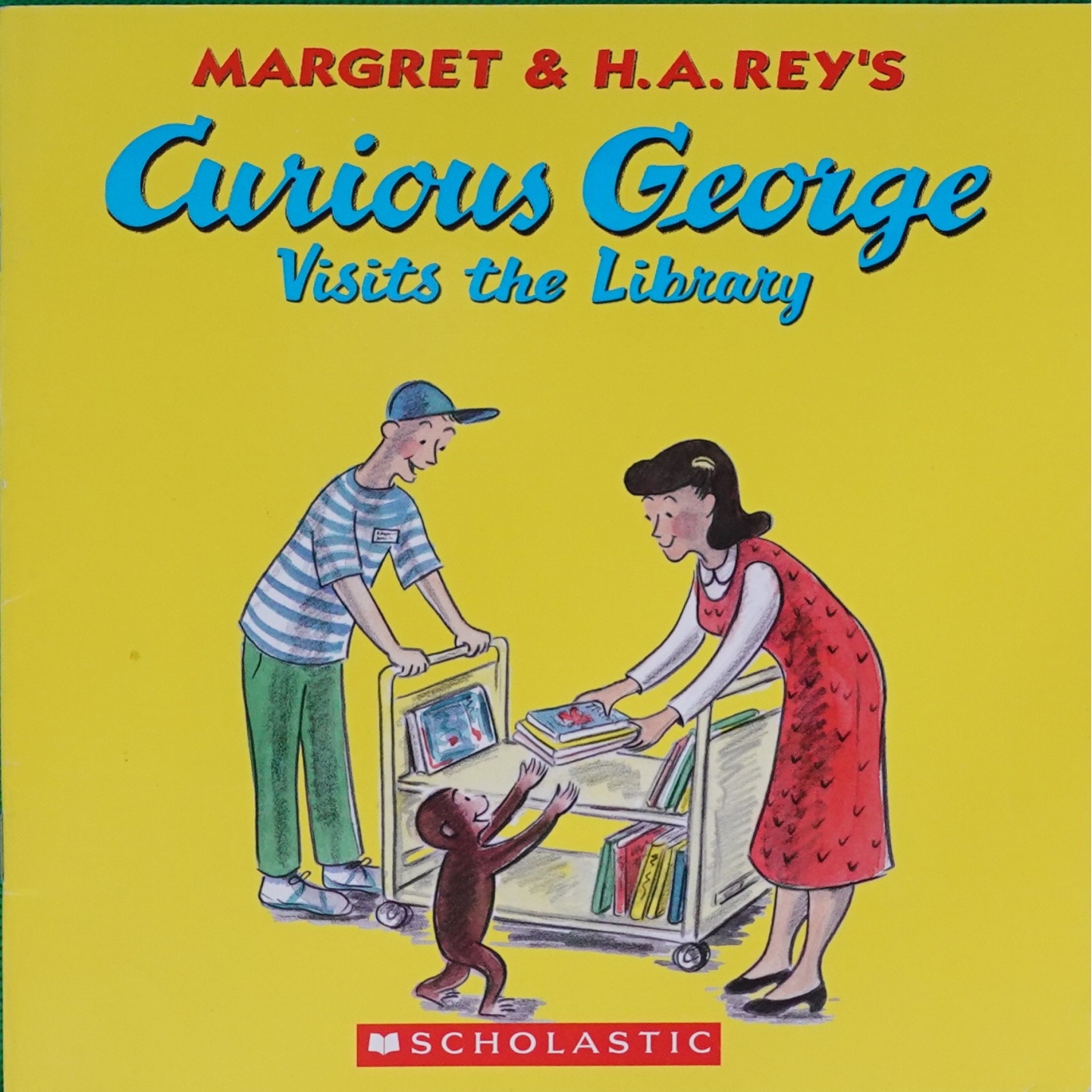 好奇的乔治原版书英语绘本亲子共读CuriousGeorge系列