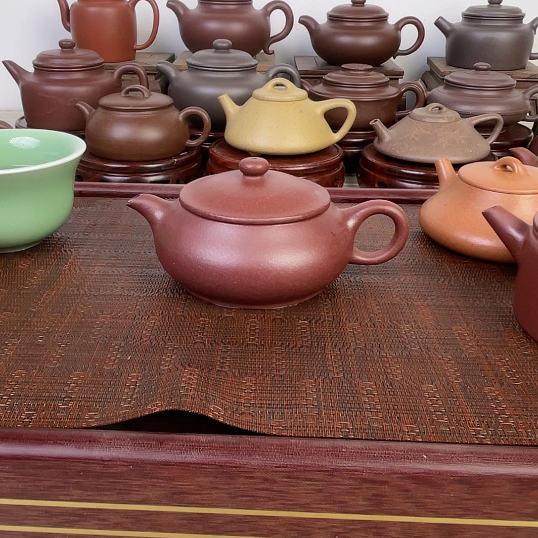 紫砂茶壶完美全砂底槽清明炉