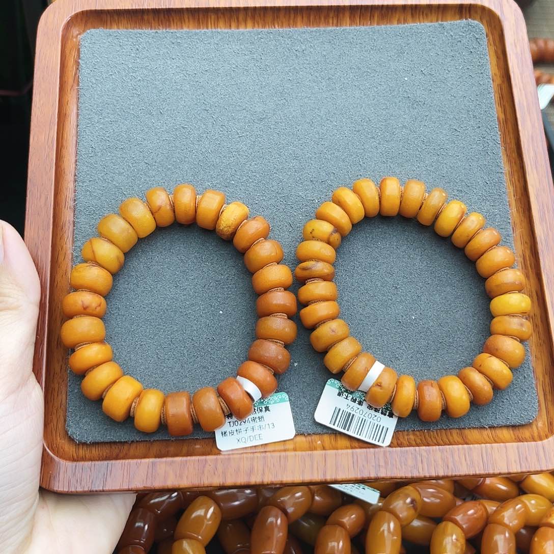 琥珀手链未镶嵌13m 多样性发其一