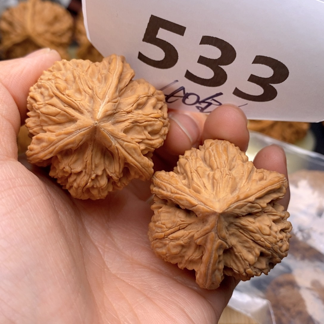 文玩核桃把件533号40全文山