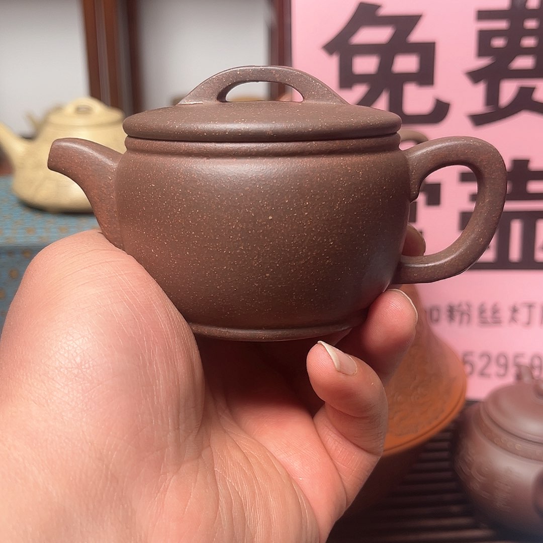 紫砂茶壶汉瓦180毫升