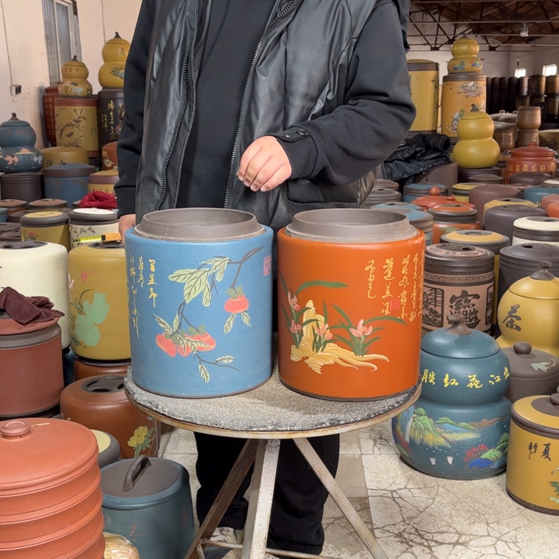 紫砂茶叶罐茶叶罐