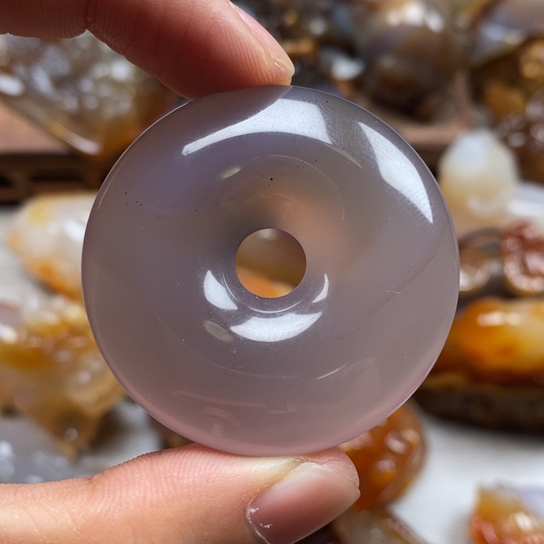 玛瑙/玉髓未镶嵌颈饰