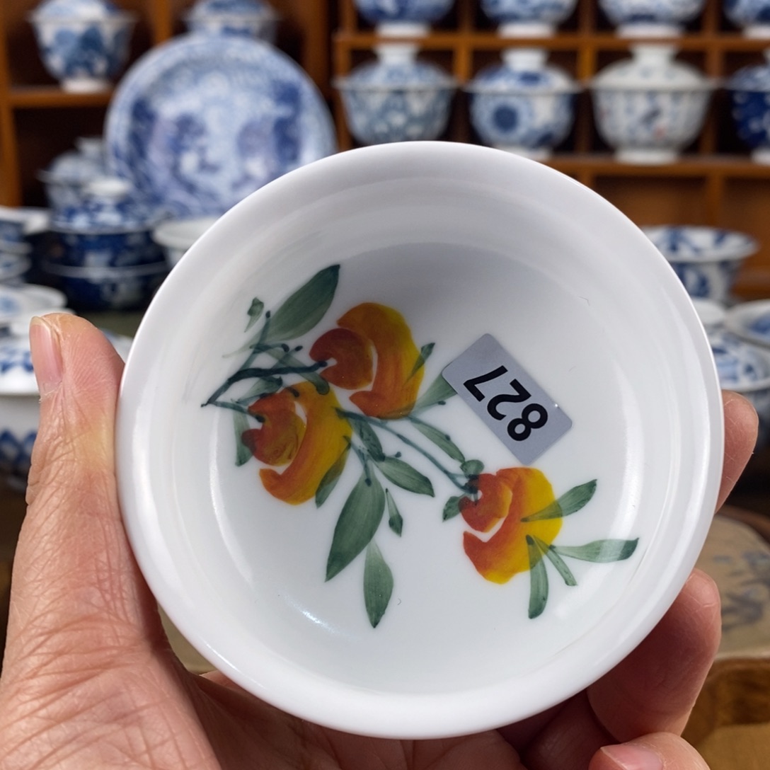 瓷片景德镇陶瓷手绘茶器827