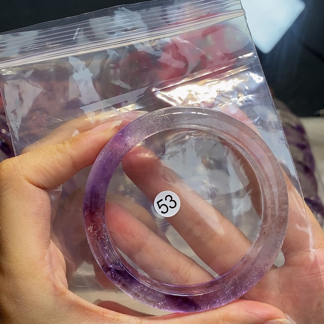 北***y水晶手镯未镶嵌手镯60