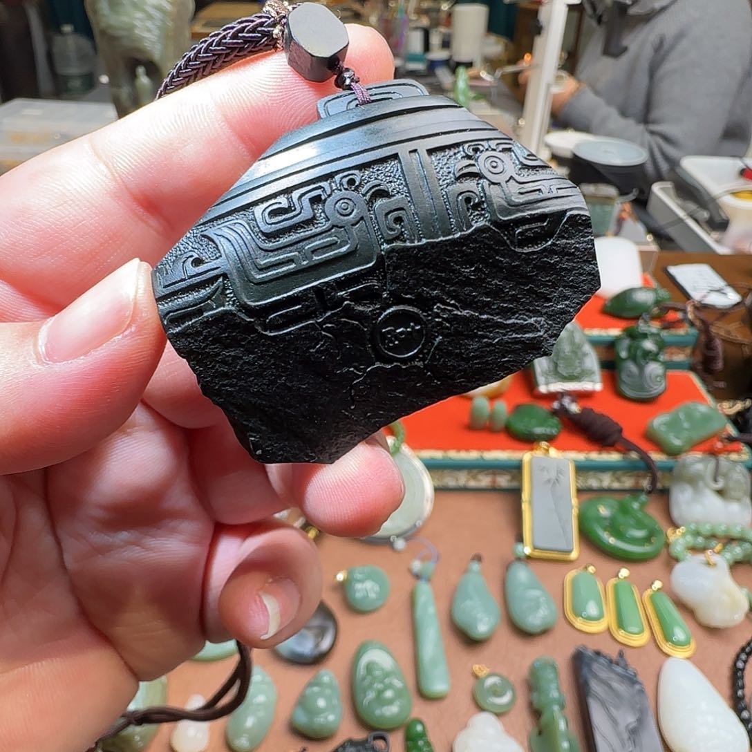 和田玉颈饰未镶嵌李**Ⅶ