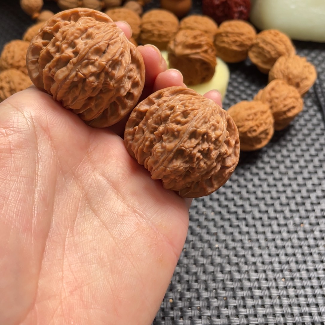 吊坠文玩核桃磨盘42+全品