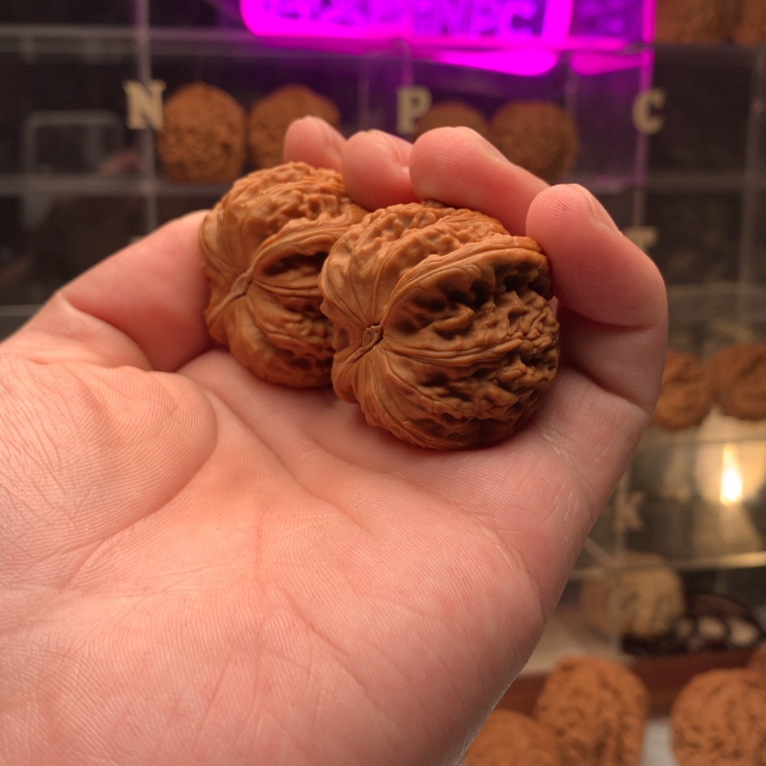 南****吊坠文玩核桃白狮子666888