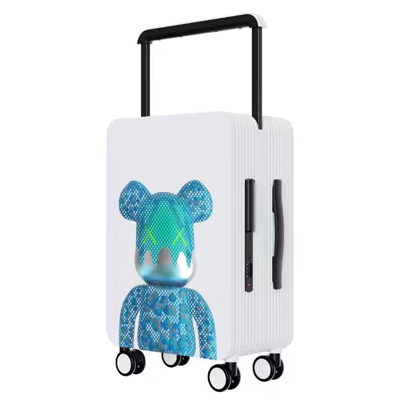 ANBOKE魔方熊2025网红爆款防水时尚旅行箱