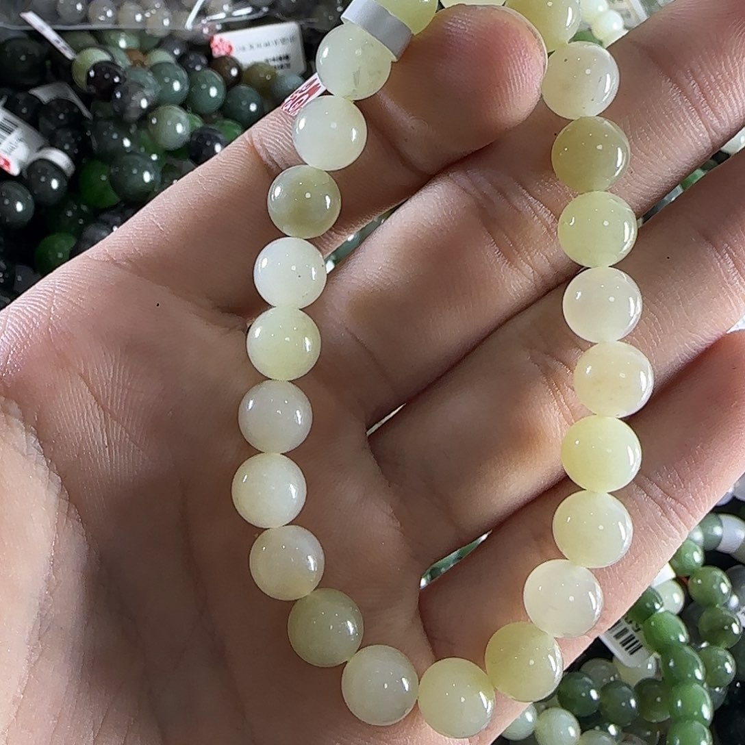 和田玉手链未镶嵌350