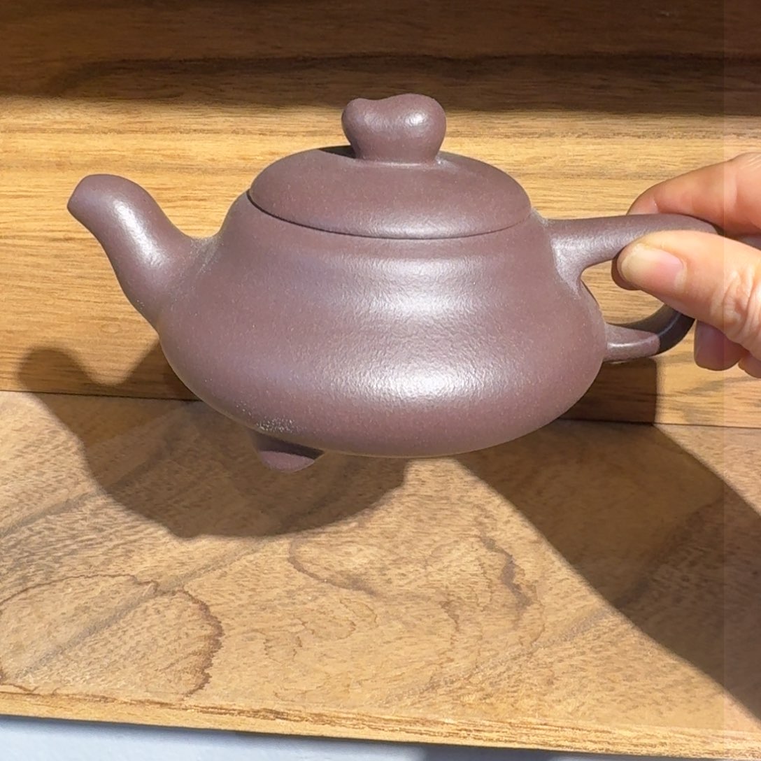 紫泥茶壶天青230毫升左右