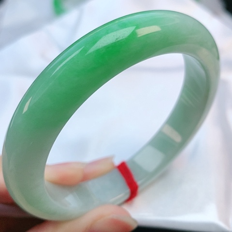 未镶嵌手镯翡翠57圈口882923