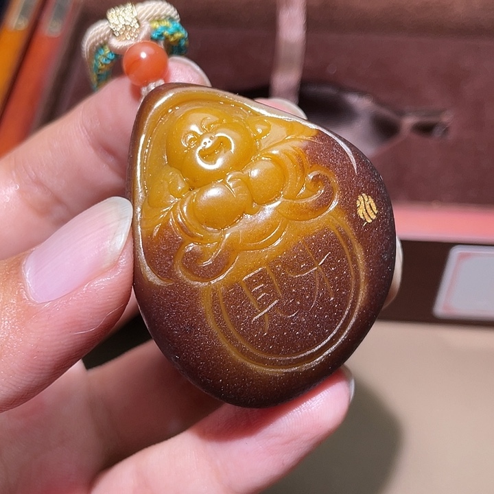 和田玉颈饰未镶嵌Y