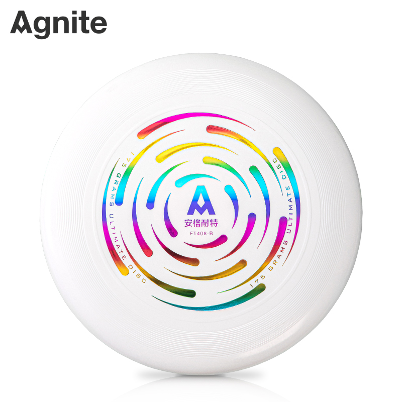 【直播】安格耐特FT408-B标准比赛175g团队飞盘(白)